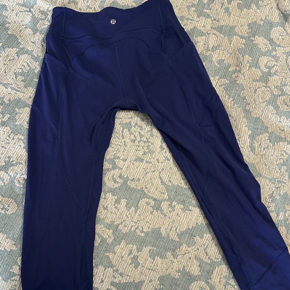 lululemon athletica Deep Blue Leggings